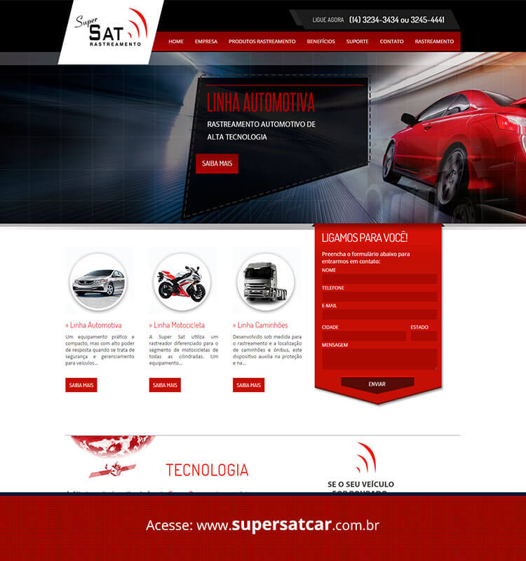 Portfolio Site Supersatcar