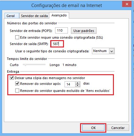 Passo 07 - Configuração de E-mail Outlook 2016